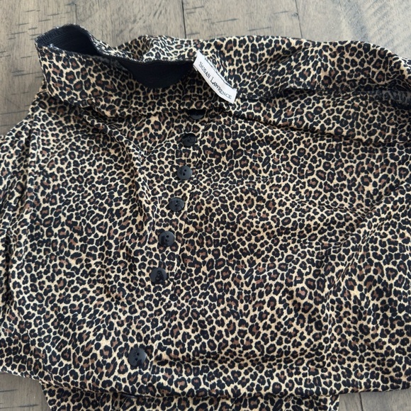 Susan Lawrence Patterned Button-Front Maxi Skirt - Picture 7 of 8